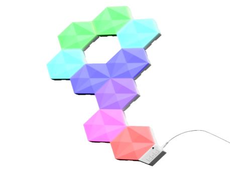 TRUST GXT 902 VYBZ RGB Hexagon svetlosni paneli, 9 komada (25421)