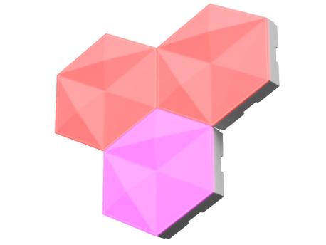 TRUST GXT 903 VYBZ RGB Hexagon svetlosni paneli, 3 dodatna komada (25422)