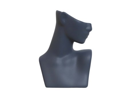 WALLXPERT Decorative Object Arcturus Ceramic Bust Anthracite