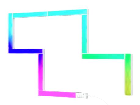TRUST GXT 905 VYBZ RGBIC, zidne LED svetlosne šipke, 9 komada (25457)
