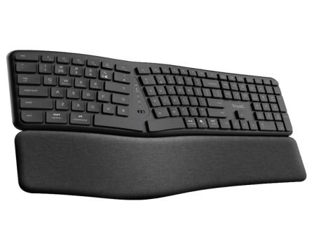 TRUST KEYRA Ergonomska bežična tastatura, multidevice, US raspored (25459)