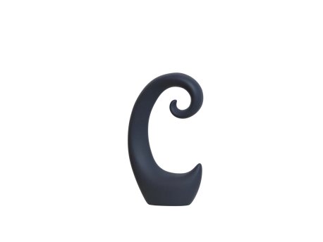 WALLXPERT Decorative Object figura Snail Anthracite
