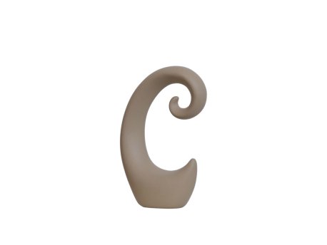 WALLXPERT Decorative Object figura Snail Beige