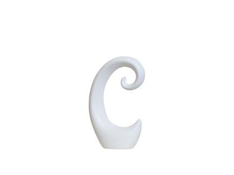WALLXPERT Decorative Object figura Snail White