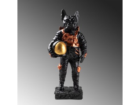 WALLXPERT Decorative Object figura Chien Astronaut 1