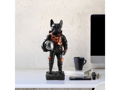 WALLXPERT Decorative Object figura Chien Astronaut 3