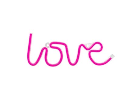TelForceOne Dekorativna neon LED rasveta LOVE