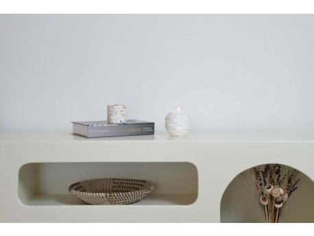 WALLXPERT Decorative Object figura Loriel White
