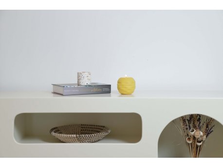 WALLXPERT Decorative Object figura Loriel Yellow