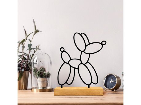 WALLXPERT Decorative Object figura Swell Black