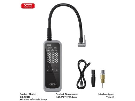 XO Bežični auto kompresor CZ018 5000mah 85W