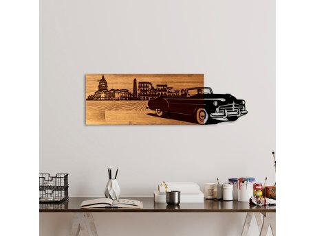 WALLXPERT Dekorativni drveni zidni pribor Classic Style