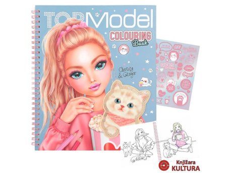 DEXY CO TOP MODEL KREATIVNA BOJANKA SA STIKERIMA