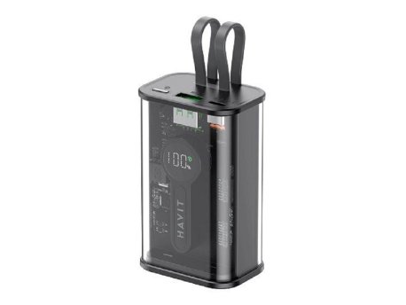 Havit Power Bank PB94 10000mAh 22.5W, crni