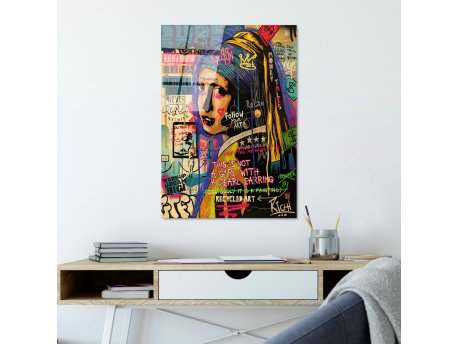 WALLXPERT Dekorativna slika od kaljenog stakla UV 712 70 x 100