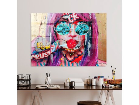 WALLXPERT Dekorativna slika od kaljenog stakla UV 719 70 x 100