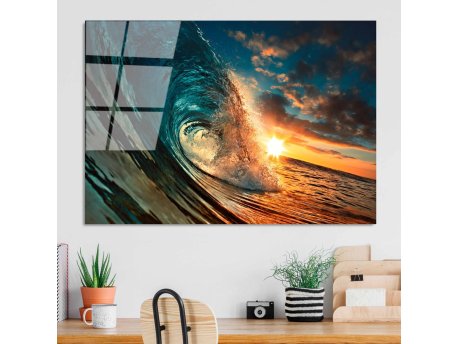 WALLXPERT Dekorativna slika od kaljenog stakla UV 263 70 x 100