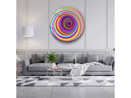 WALLXPERT Dekorativna slika od kaljenog stakla SKR 9062 (80 x 80)