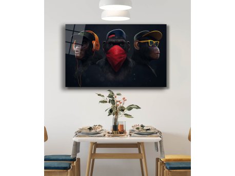 WALLXPERT Dekorativna slika od kaljenog stakla 0532 72 x 46