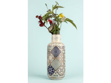 WALLXPERT Decorative Pot multicolor keramička vaza YL709