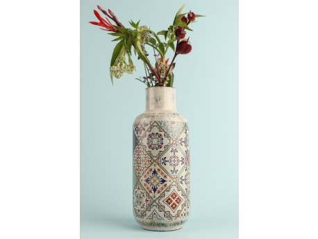 WALLXPERT Decorative Pot multicolor keramička vaza YL717
