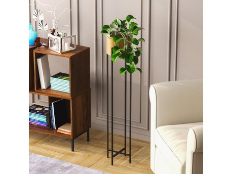 WALLXPERT Decorative Pot metalna crna saksija GED 024 A