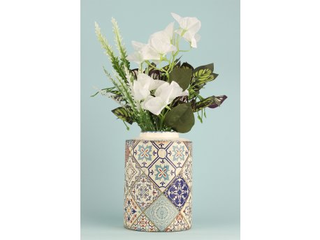 WALLXPERT Decorative Pot multicolor keramička vaza YL726