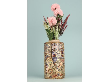 WALLXPERT Decorative Pot multicolor keramička vaza YL728