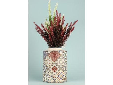 WALLXPERT Decorative Pot keramička multicolor vaza YL730