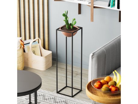 WALLXPERT Decorative Pot barar crna saksija GED 020 B
