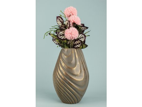 WALLXPERT Decorative Pot keramička siva vaza YL722