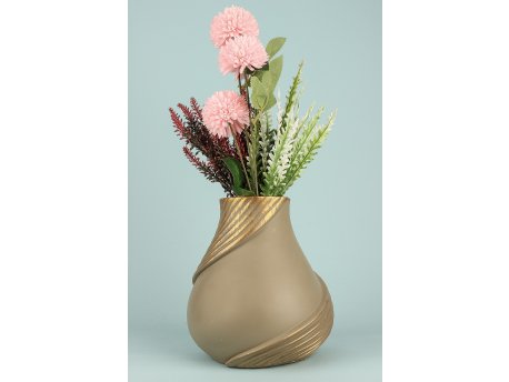 WALLXPERT Decorative Pot bež vaza YL733