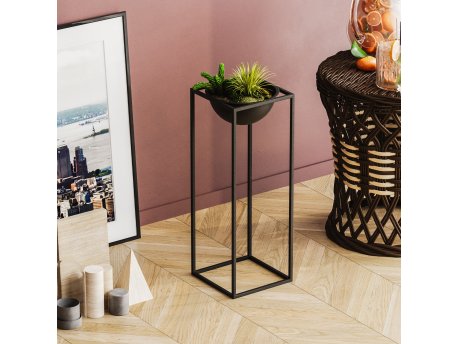 WALLXPERT Decorative Pot crna saksija GED 021
