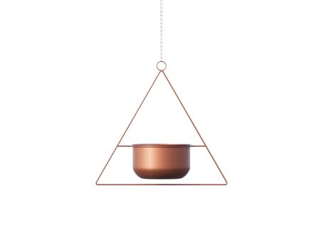 WALLXPERT Decorative Pot bakarna saksija Harpusta Copper