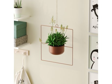 WALLXPERT Decorative Pot bakarna saksija Pandantif Copper