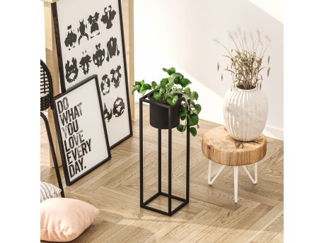WALLXPERT Decorative Pot crna saksija GED 023