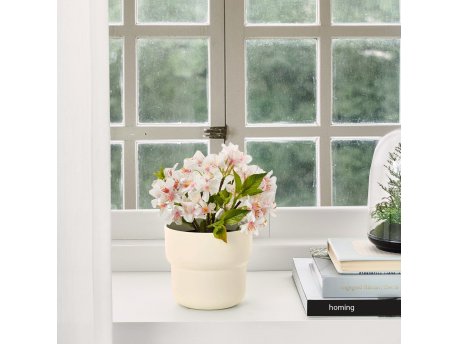 WALLXPERT Decorative Pot krem plastična saksija SEH 4619