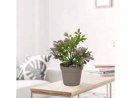 WALLXPERT Decorative Pot Braon Ljubičasta Zelena 241345