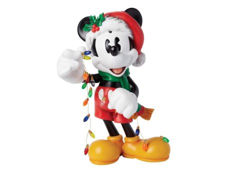 DISNEY Holiday Mickey Big figura, 30 cm