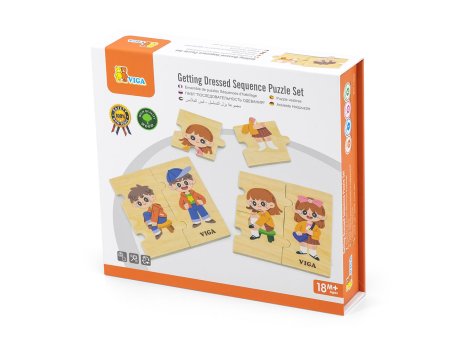 PERTINI Viga puzzle oblačanje - redosled koraka