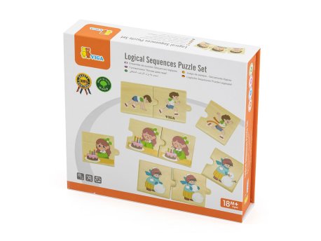 PERTINI Viga puzzle - logički niz - dnevne aktivnosti
