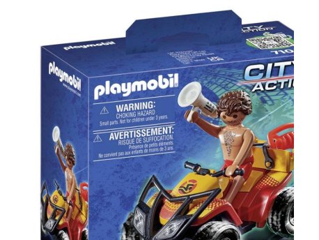 PERTINI Playmobil City action Vozilo kvad za plažu