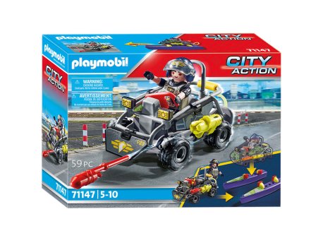 PERTINI Playmobil City action Vozilo kvad za plažu