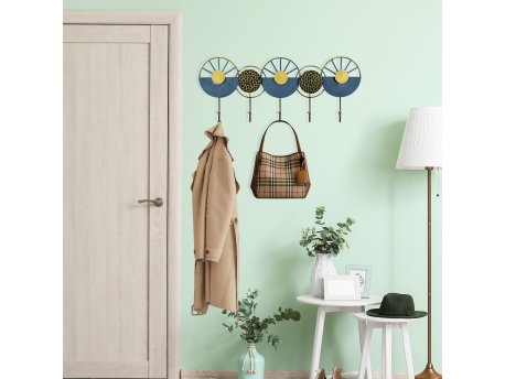 WALLXPERT Metalna zidna kuka multicolor Naile