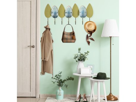 WALLXPERT Metalna zidna kuka multicolor Gonca