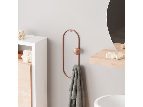 WALLXPERT Metalna zidna kuka bakar boja Cricket C