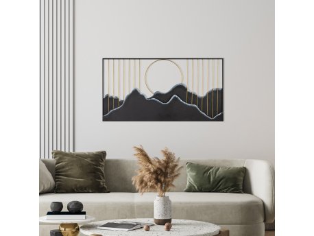 WALLXPERT Dekorativni metalni pribor Sagarmatha 1