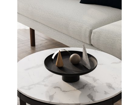 WALLXPERT Dekorativni metalni pribor Nısıros Black
