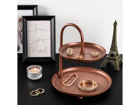 WALLXPERT Dekorativni metalni pribor bakarni Kormen A Copper