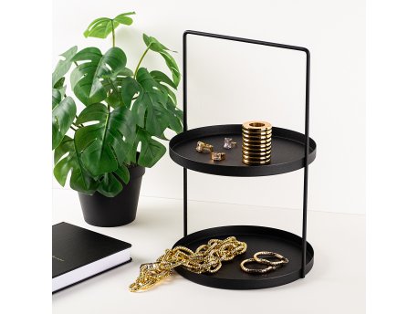 WALLXPERT Dekorativni metalni pribor Tılos Black